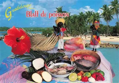 AK / Ansichtskarte  Rezept Recette-- Guadeloupe Blaff de Poisson