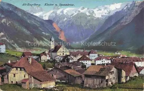 AK / Ansichtskarte  Engelberg  OW Kloster und Spannoerter