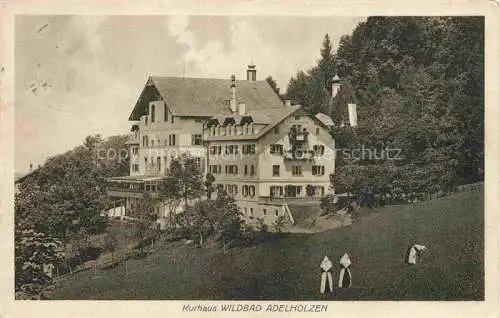 AK / Ansichtskarte  Adelholzen Oberbayern Bad Kurhaus Wildbad