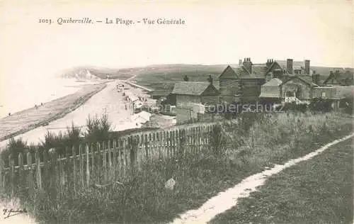 AK / Ansichtskarte  Quiberville Dieppe 76 Seine-Maritime La Plage Vue generale