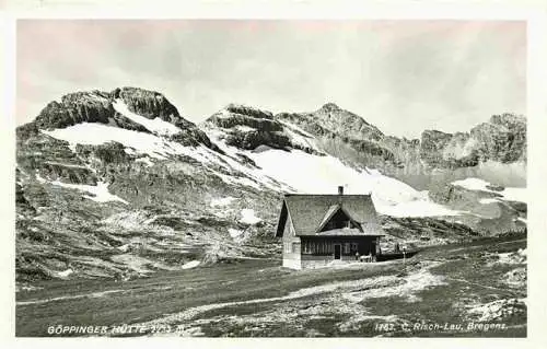 AK / Ansichtskarte  Goeppingerhuette 2245m Lech Vorarlberg AT Panorama