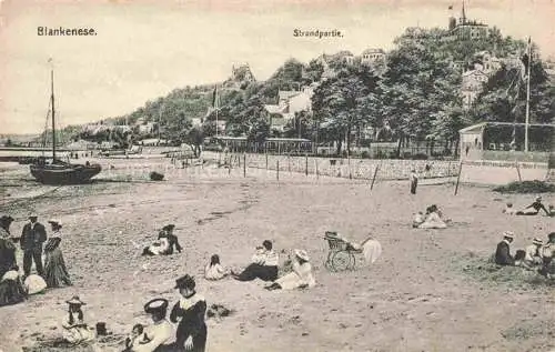 AK / Ansichtskarte  Blankenese Hamburg Strandpartie