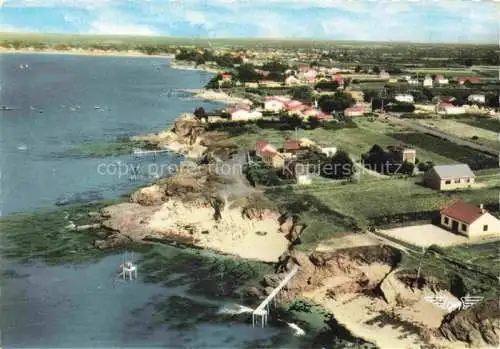 AK / Ansichtskarte  La Plaine-sur-Mer 44 Loire-Atlantique Port Giraud Pecherie de Menigou Vue aerienne