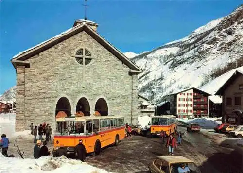 AK / Ansichtskarte  Saas-Grund VS Postbus