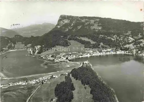 AK / Ansichtskarte  Le Pont VD Vue aérienne Dent de Vaulion Lacs de Joux et Brenet