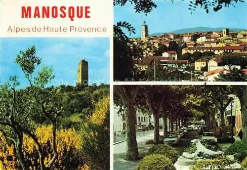 AK / Ansichtskarte  Manosque Centre agricole et touristique de la Vallée de la Durance