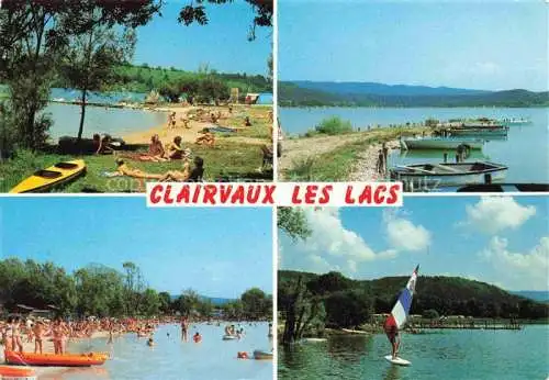 AK / Ansichtskarte  Clairvaux-les-Lacs 39 Le lac et sa plage