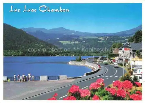 AK / Ansichtskarte  Lac Chambon Murol 63 Puy-de-Dome Uferstrasse