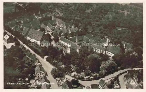 AK / Ansichtskarte  Maulbronn Kloster Maulbronn Fliegeraufnahme