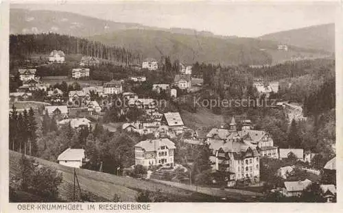 AK / Ansichtskarte  Oberkrummhuebel Ober-Krummhuebel Riesengebirge PL Panorama