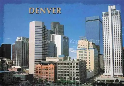 AK / Ansichtskarte  Denver Colorado Denver's dynamic skyline Mile High City