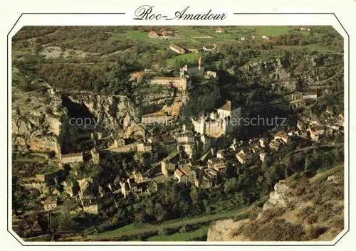 AK / Ansichtskarte  Rocamadour 46 Lot Vue aérienne