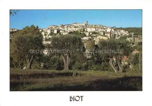 AK / Ansichtskarte  Biot 06 Alpes-Maritimes Vue panoramique Collection Les villages de la Côte d'Azur