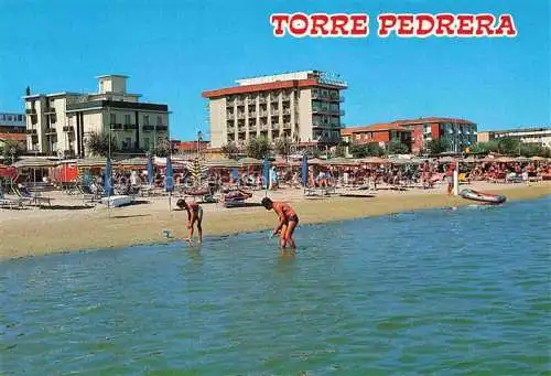 AK / Ansichtskarte  Torre Pedrera RIMINI IT Spiaggia e Alberghi