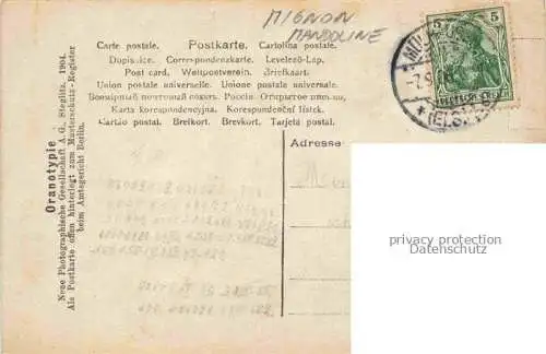 AK / Ansichtskarte  MIGNON Maedchen Goethe Mandoline