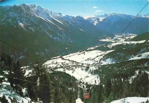 AK / Ansichtskarte  Seilbahn Cable-Car Telepherique Dolomiti Trentino Vigo di Fassa