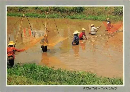 AK / Ansichtskarte  Fischerei Fishing Peche-- Thailand 