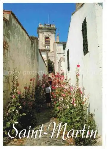 AK / Ansichtskarte  Saint-Martin-de-Re Les rues de Saint Martin