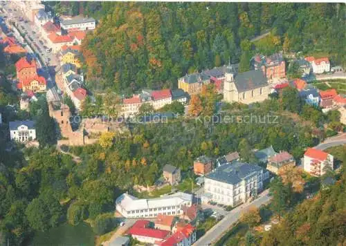 AK / Ansichtskarte  Tharandt Burgruine Bergkirche zum heiligen Kreuz auf dem Burgberg