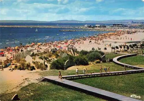 AK / Ansichtskarte  La Grande-Motte 34 Vue générale de la plage