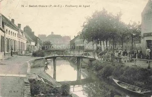 AK / Ansichtskarte  Saint-Omer Pas-de-Calais Faubourg de Lyzel