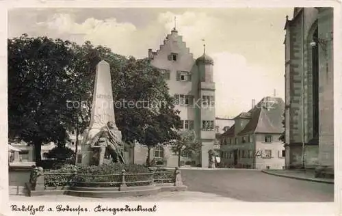 AK / Ansichtskarte  Radolfzell Bodensee Kriegerdenkmal