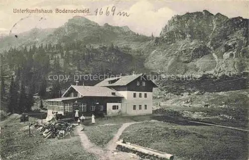 AK / Ansichtskarte  Bodenschneid Schliersee Unterkunftshaus