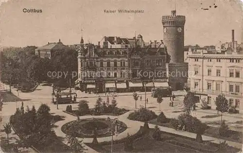 AK / Ansichtskarte  COTTBUS Kaiser Wilhelm Platz