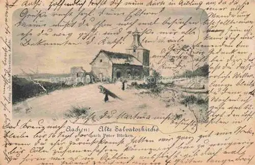 AK / Ansichtskarte  AACHEN Alte Salvatorkirche