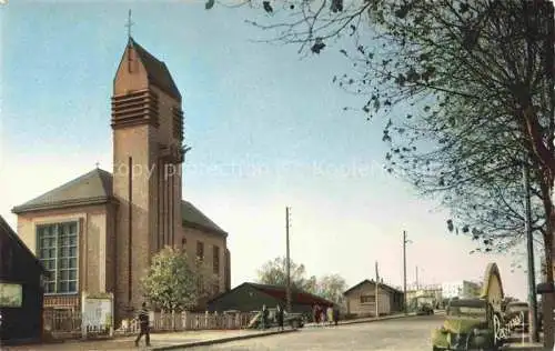 AK / Ansichtskarte  DRANCY 93 Seine-Saint-Denis Eglise Saint Jean et l'avenue Marceau