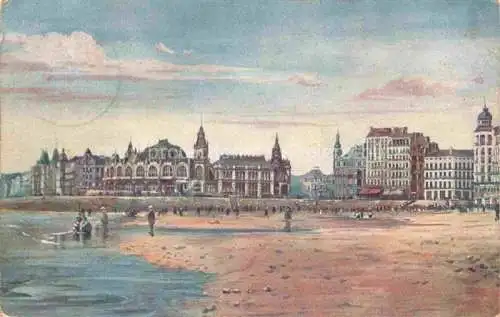 AK / Ansichtskarte  Oostende OSTENDE West-Vlaanderen Belgie Plage et Kursaal