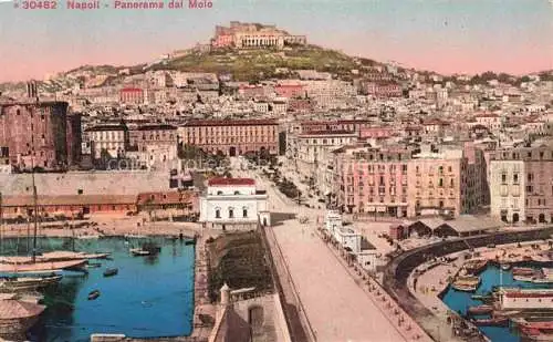 AK / Ansichtskarte  NAPOLI Neapel Naples IT Panorama dal Mole