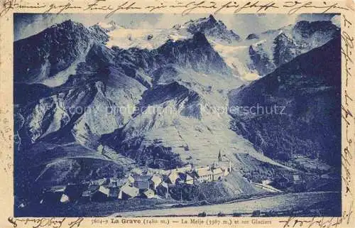 AK / Ansichtskarte  La Grave-en-Oisans 05 Hautes-Alpes La Melje et ses Glaciers