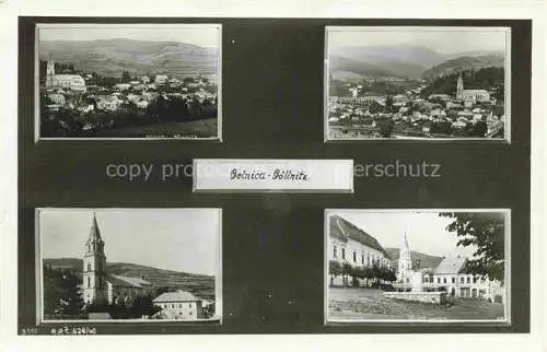 AK / Ansichtskarte  Gelnica Goellnitz Slovakia Teilansichten Kirche