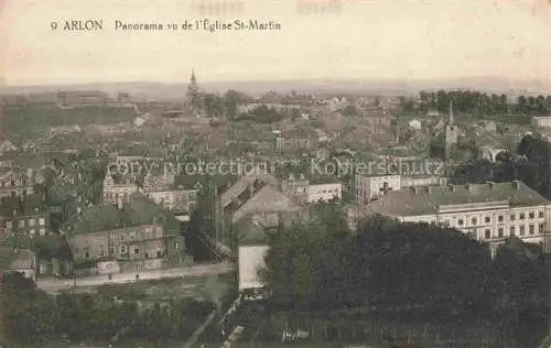 AK / Ansichtskarte  ARLON Aarlen Wallonie Belgie Panorama vu de l'Eglise St Martin