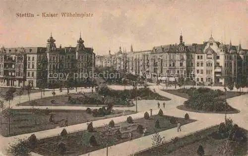 AK / Ansichtskarte  Stettin SZCZECIN Pommern PL Kaiser Wilhelmplatz