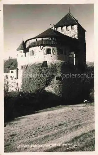 AK / Ansichtskarte  Vaduz Liechtenstein FL Teilansicht vom Schloss