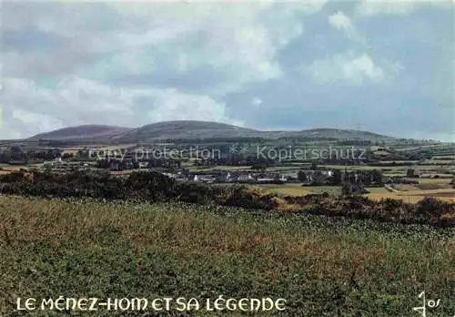 AK / Ansichtskarte  Bretagne  Region Panorama Ménez-Hom et sa légende