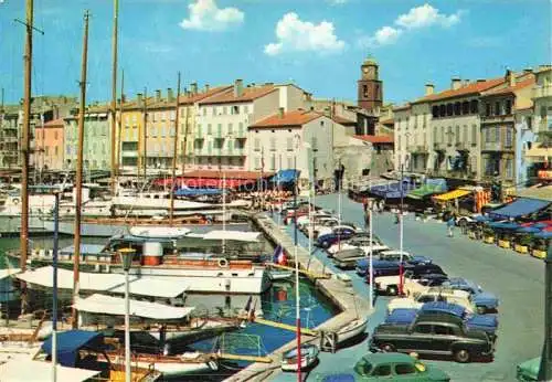 AK / Ansichtskarte  Saint Tropez Var Quai Bailli de Suffren et Jean Jaurès