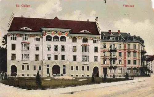 AK / Ansichtskarte  St Gallen SANKT GALLEN SG Volksbad