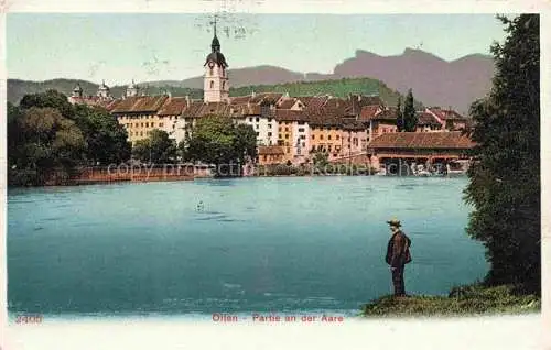 AK / Ansichtskarte  OLTEN SO Partie an der Aare