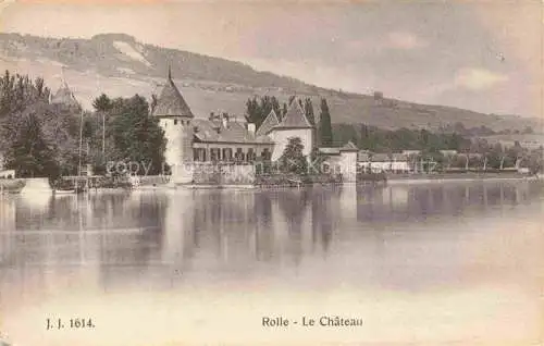 AK / Ansichtskarte  ROLLE  VD Le château au Lac Léman