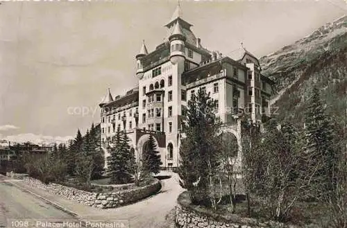 AK / Ansichtskarte  Pontresina GR Palace Hotel