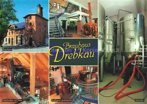 AK / Ansichtskarte  Drebkau Kircher Brauhaus Innenansichten