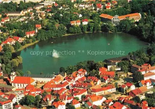 AK / Ansichtskarte  Bad Salzungen Blick auf den Burgsee