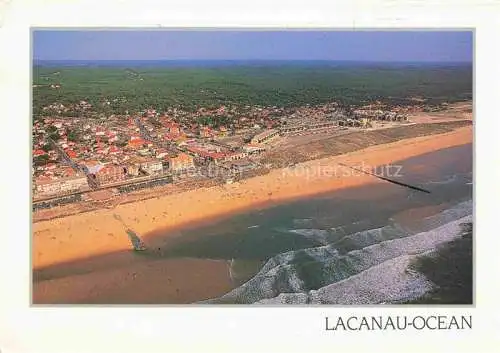 AK / Ansichtskarte  Lacanau-Ocean 33 Gironde Vue aérienne