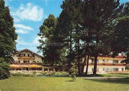 AK / Ansichtskarte  Rottach-Egern Tegernsee Hotel Jaedicke Ansicht vom Park aus