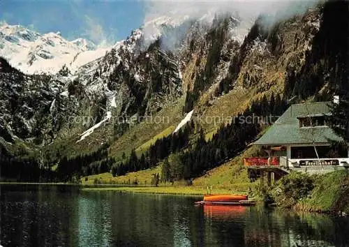 AK / Ansichtskarte  Aich Ennstal Aich-Assach Steiermark AT Gasthof Forellenhof am Steirischen Bodensee im Seewigtal Ennstaler Alpen