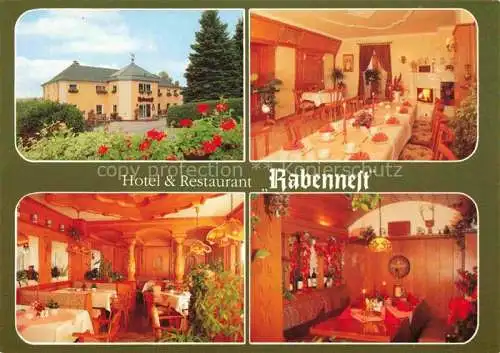 AK / Ansichtskarte  Rabenau Sachsen Hotel Restaurant Rabennest