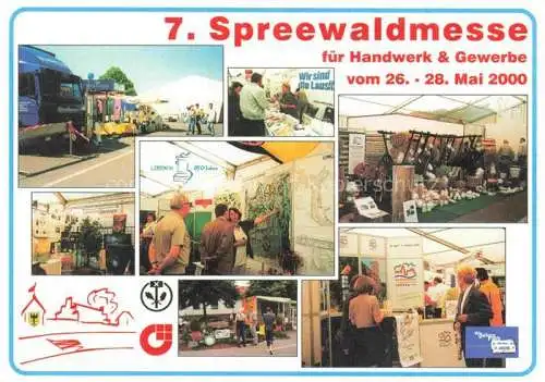 AK / Ansichtskarte  Luebben Spreewald 7. Spreewaldmesse fuer Handwerk und Gewerbe